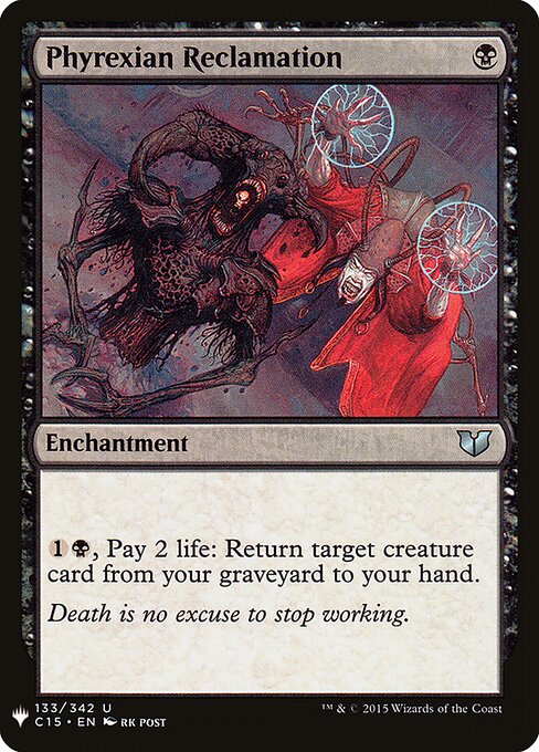 Phyrexian Reclamation C15-133