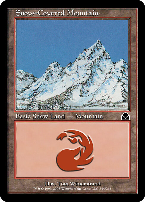 Snow-Covered Mountain 244