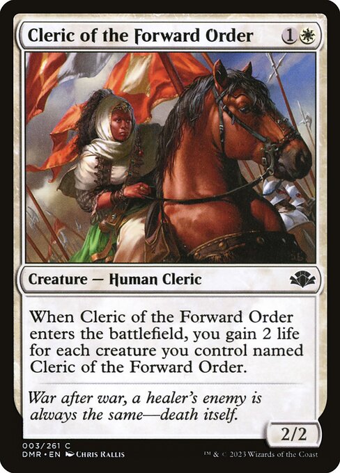 Cleric of the Forward Order 3