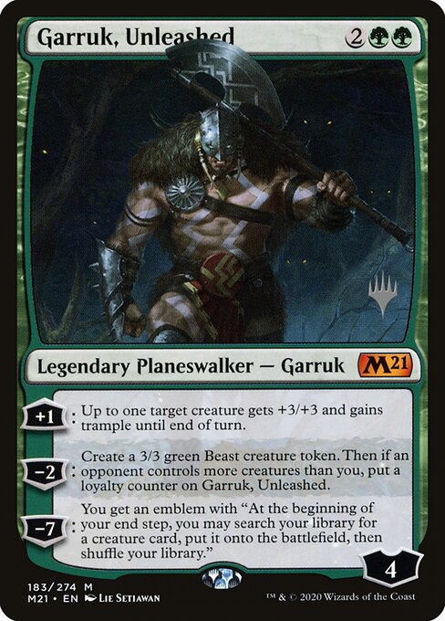 Garruk, Unleashed 183p