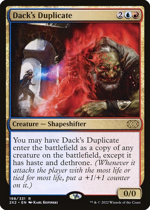 Dack's Duplicate 198
