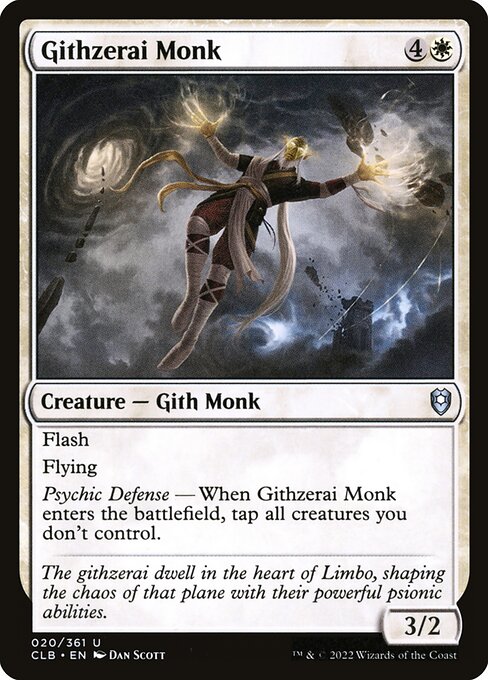 Githzerai Monk 20