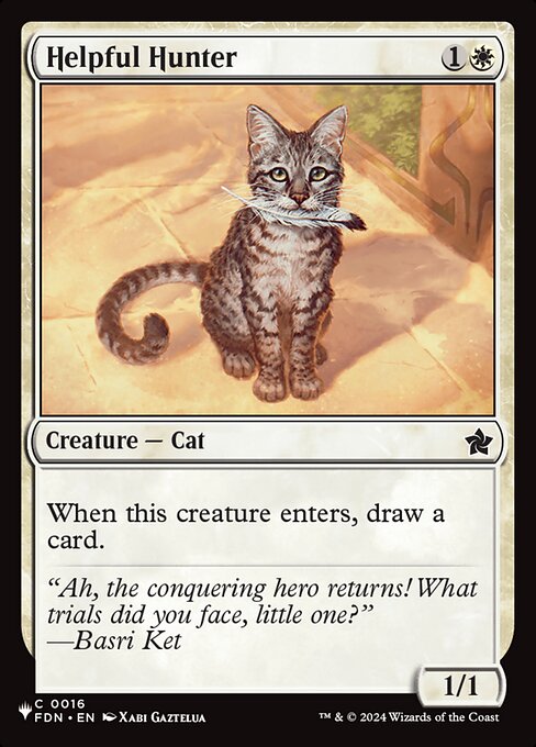 Helpful Hunter FDN-16