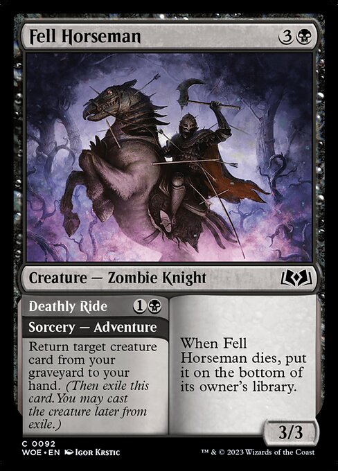 Fell Horseman // Deathly Ride 92