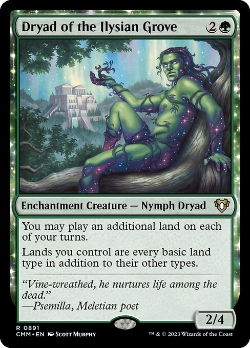 Dryad of the Ilysian Grove 891