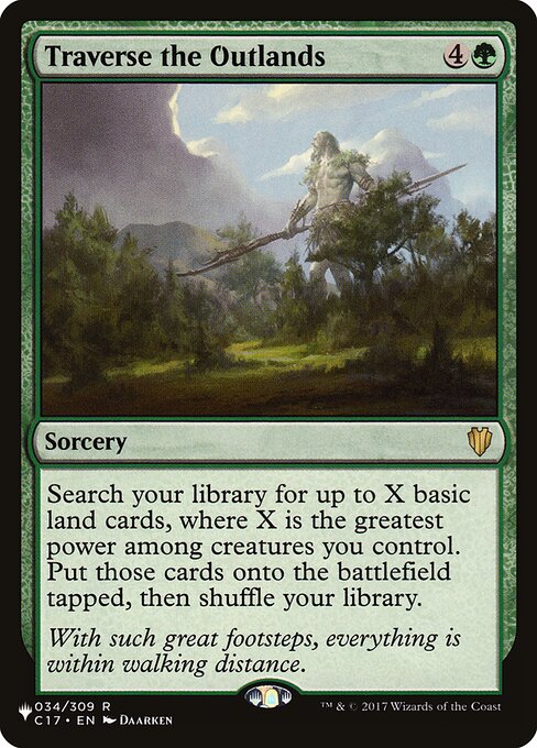 Traverse the Outlands C17-34