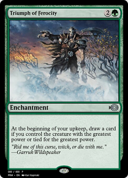 Triumph of Ferocity 62475