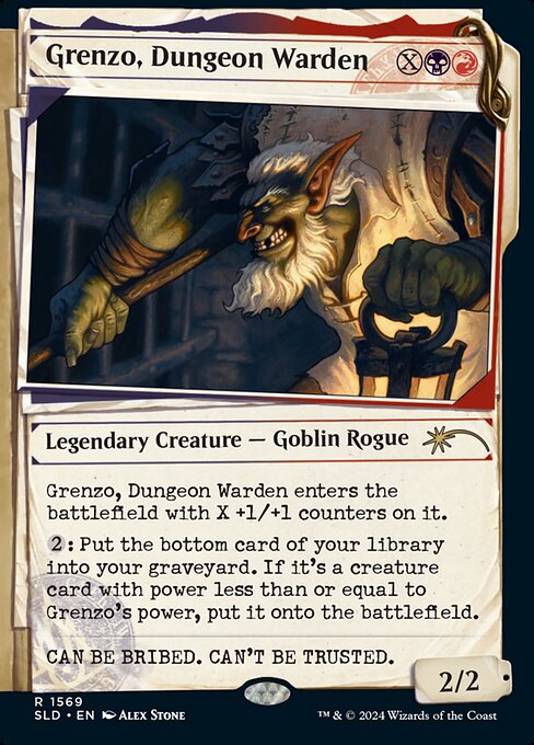 Grenzo, Dungeon Warden 1569