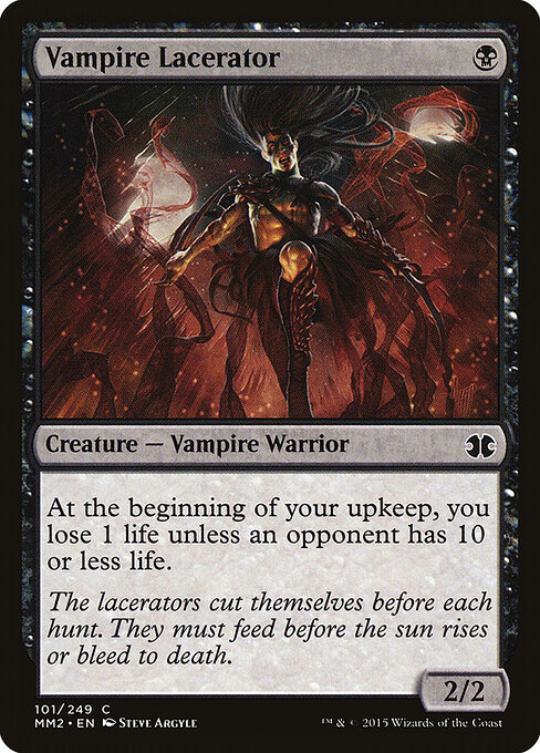 Vampire Lacerator 101