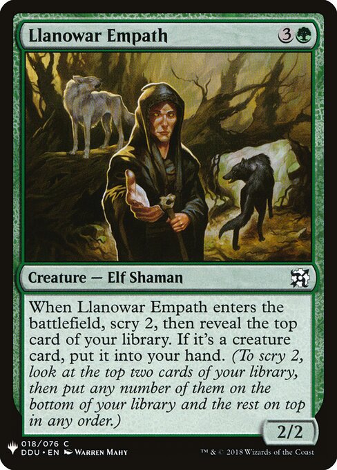 Llanowar Empath DDU-18