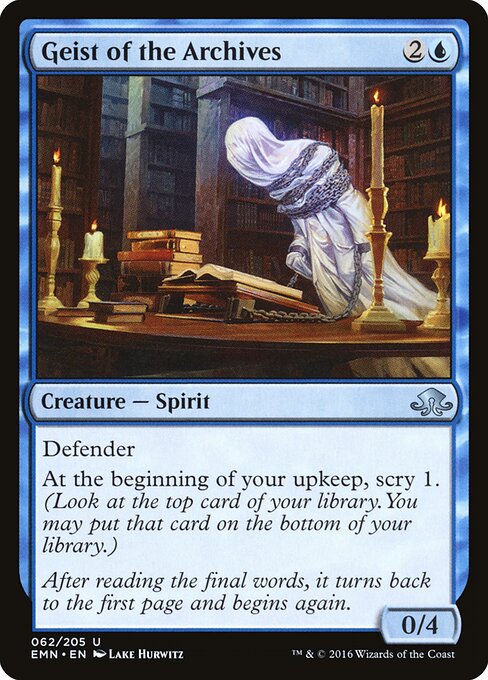 Geist of the Archives 62
