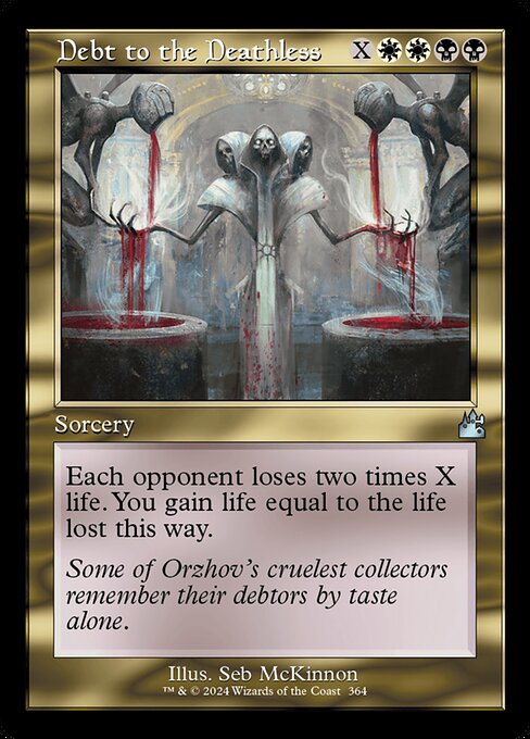 Debt to the Deathless 364