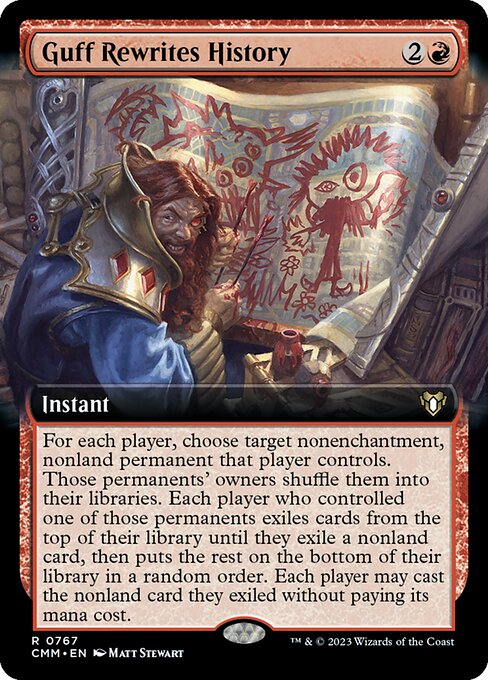 Guff Rewrites History 767