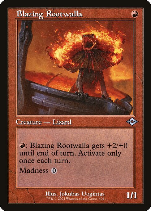 Blazing Rootwalla 404