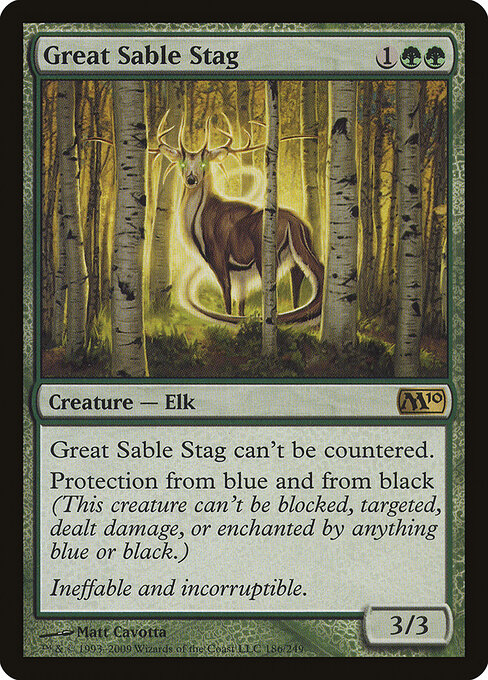 Great Sable Stag 186