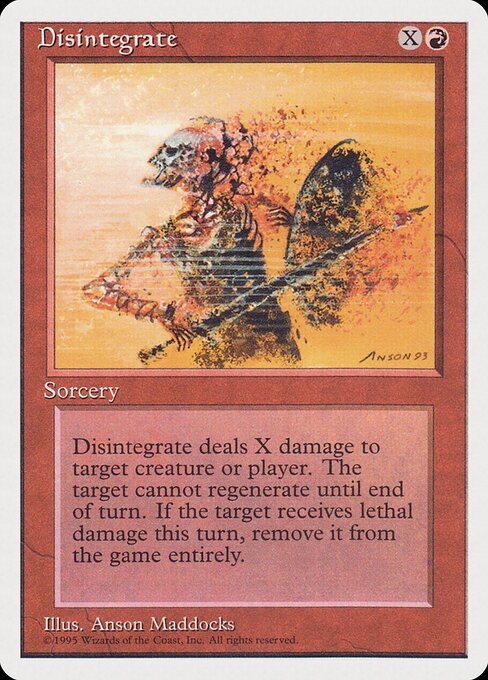 Disintegrate 30