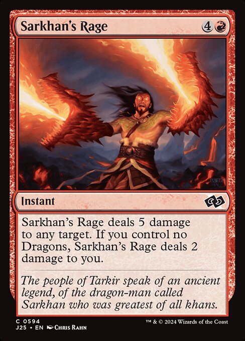 Sarkhan's Rage 594