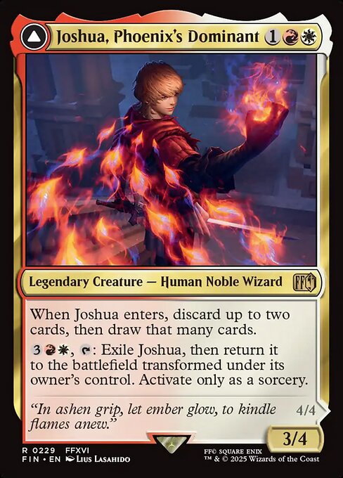 Joshua, Phoenix's Dominant // Phoenix, Warden of Fire 229