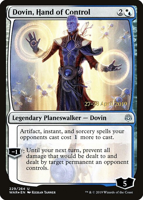 Dovin, Hand of Control 229s