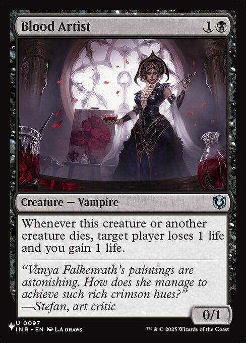 Blood Artist INR-97