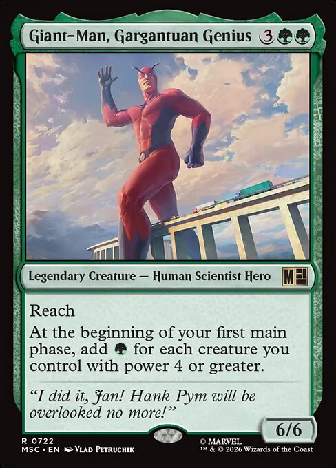 Giant-Man, Gargantuan Genius 722