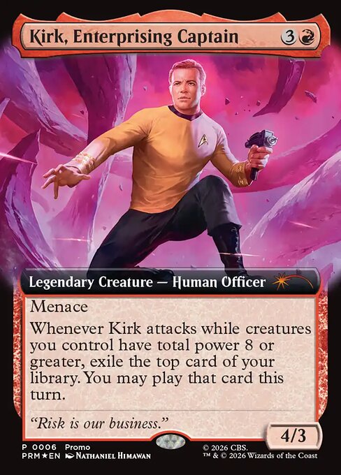 Kirk, Enterprising Captain 2026-2