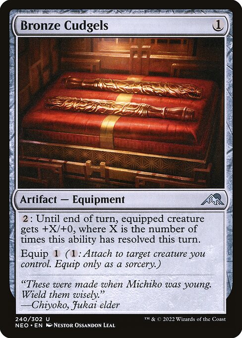 Bronze Cudgels 240