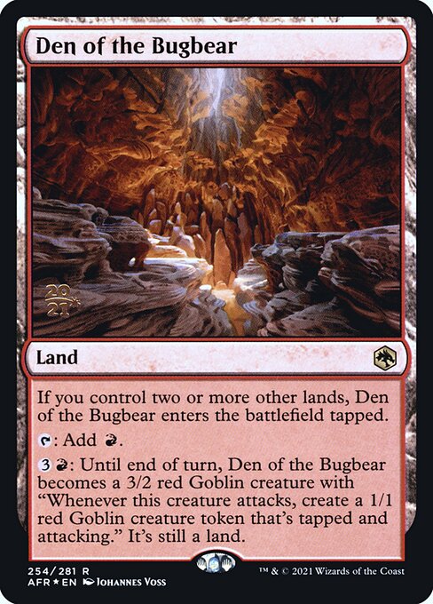 Den of the Bugbear 254s