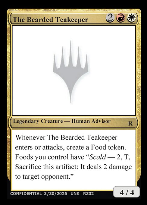 The Bearded Teakeeper RZ02g