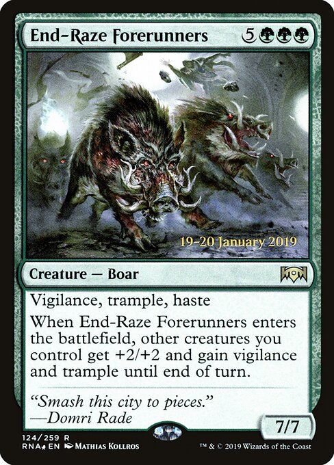 End-Raze Forerunners 124s