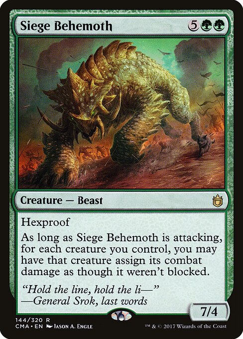 Siege Behemoth 144