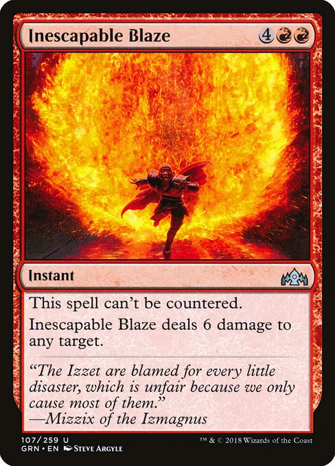 Inescapable Blaze 107
