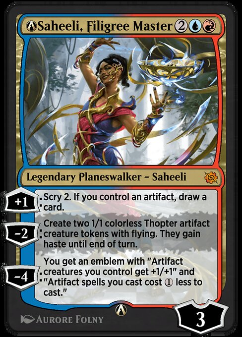 A-Saheeli, Filigree Master A-219