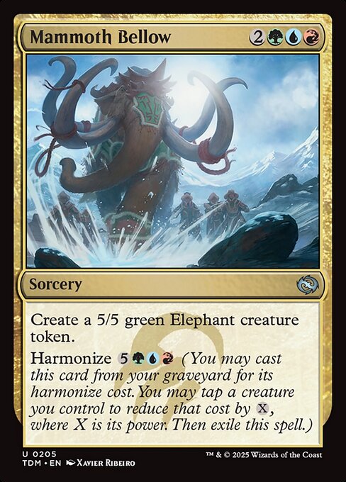 Mammoth Bellow 205