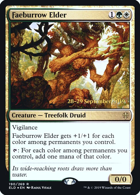 Faeburrow Elder 190s