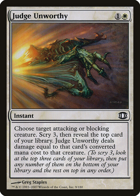 Judge Unworthy 9