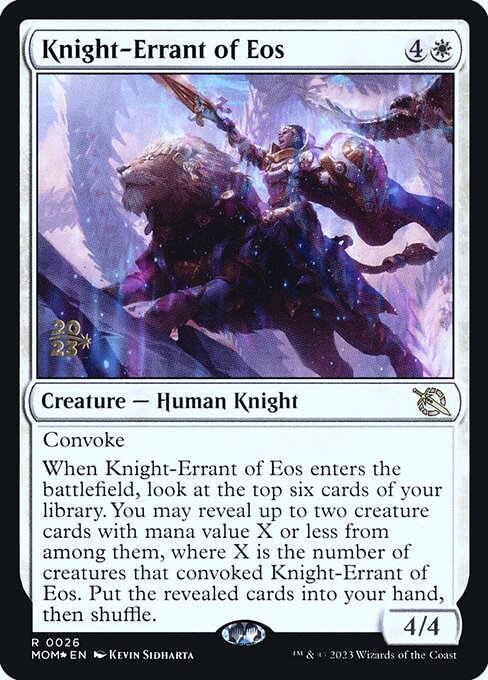 Knight-Errant of Eos 26s