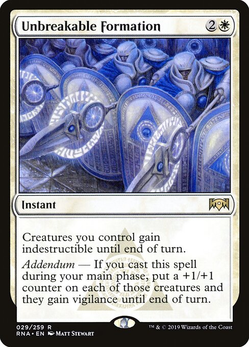Unbreakable Formation 29