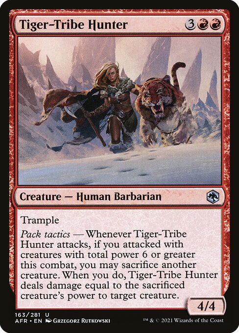Tiger-Tribe Hunter 163