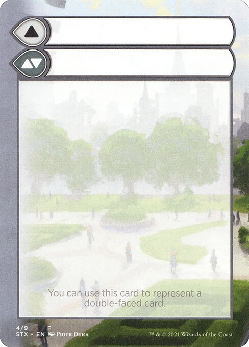 Double-Faced Substitute Card 4