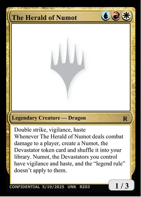 The Herald of Numot RZ03