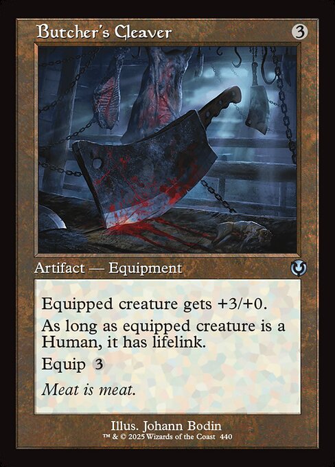 Butcher's Cleaver 440