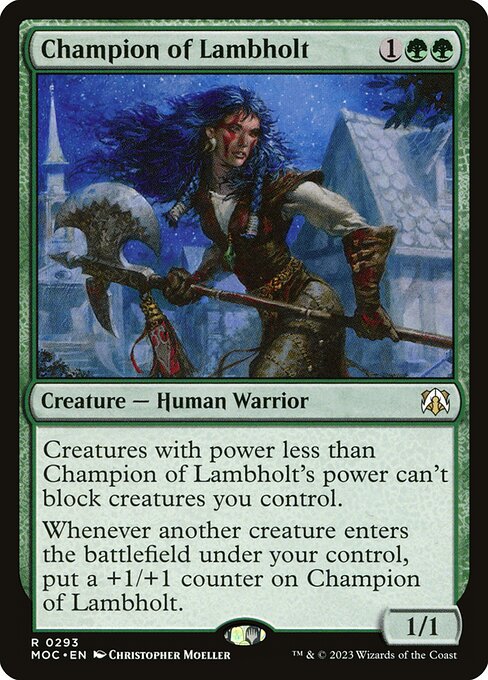 Champion of Lambholt 293