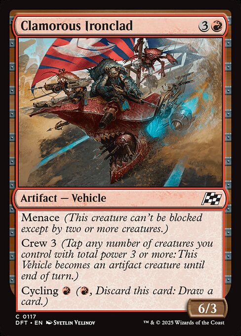 Clamorous Ironclad 117