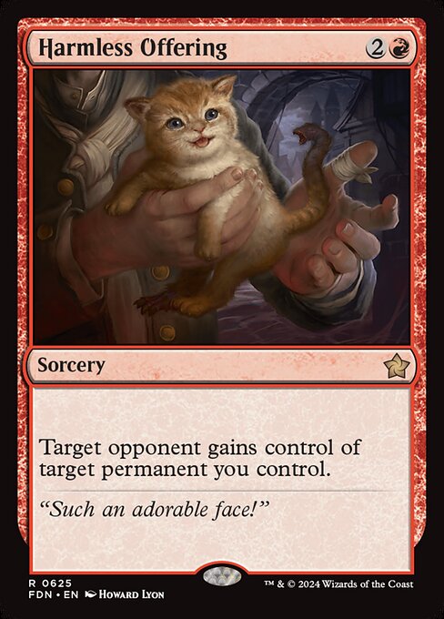 Harmless Offering 625