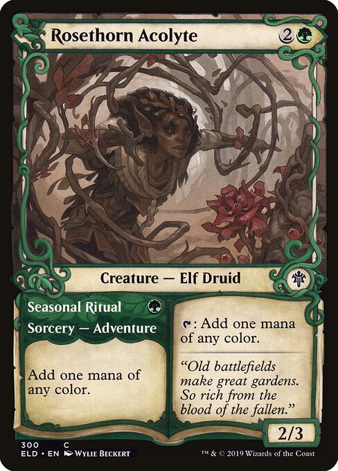 Rosethorn Acolyte // Seasonal Ritual 300