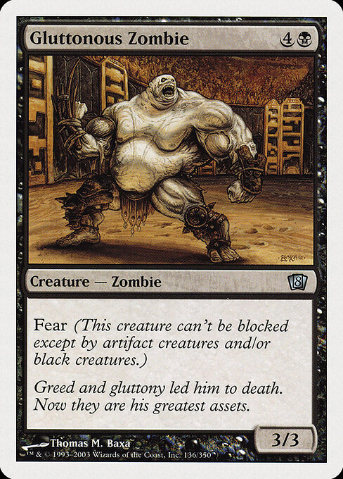 Gluttonous Zombie 136