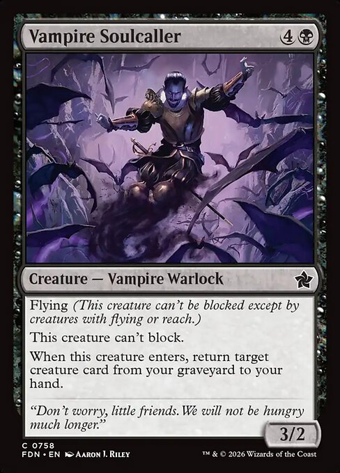 Vampire Soulcaller 758