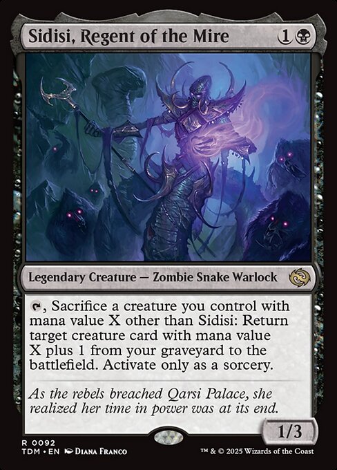 Sidisi, Regent of the Mire 92