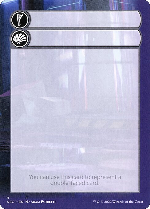Double-Faced Substitute Card 9